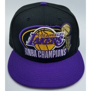 Los Angeles Lakers 2020 NBA Champions New Era 9Fifty Adjustable Snapback Hat Cap